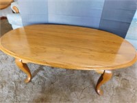 2 Piece Oak Set-1 Coffee Table, 1 End Table