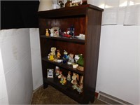 4 Shelf Wood Bookcase(30"W x  12"D x 43 1/2"H)