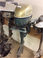 Antique Scott-Atwater Bail-a-Matic 10hp outboard