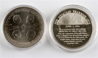 Pair of Commemorative Coins