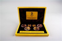 2008 China Olympic Games Commemorative 6 Coin Set