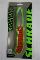 NEW SCHRADE SCH2210R FOLDING KNIFE