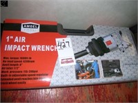 Amoel 1" air impact wrench