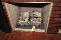 Fireplace Logs gas