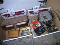 2 boxes of misc Cat fuel system parts