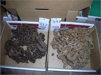 2 boxes of logging chain
