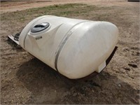 TRACTOR FRONT MOUNT 300 GAL POLY TANK W/BRACKETS