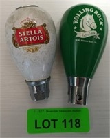 Stella Artois & Rolling Rock Beer Tap
