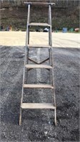 Wooden step ladder