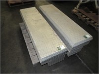 (Qty - 2) Aluminum Truck Bed Tool Box-