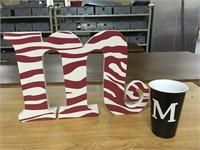 The letter “M”