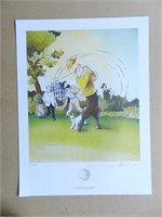 Somon. Illustration Hommage à Hergé - 500ex N/S