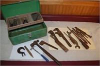 Vintage Tools and Tackle/Toolbox box