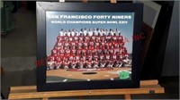 NFL FOOTBALL PRINT SAN FRANCISCO FORTY NINERS