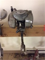 Antique champion outboard motor