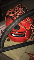 Genie jet vac 16 gallon wet dry shop vacuum with