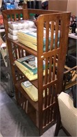 Nice collapsible for shelf bookcase, folds flat,