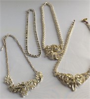 Rhinestone necklaces (4)