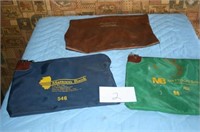 MATTOON BANK BAGS (2 WITH KEYS)