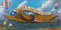 JEROME HOWES TROMPE L'OEIL -DON'T GIVE UP THE SHIP