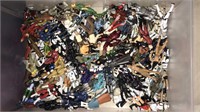 Large group of action figures maybe some Star
