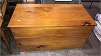 Nice pine chest, 16 x 30 x 15, (934)