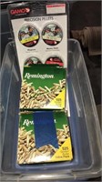 Two boxes of Remington 22 Long rifle bullets and