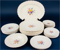 33 pc. Spode Jewel Ann Hathaway China Dishes