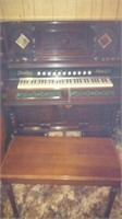 Story Clark pumper organ and bench