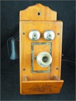 Model Et 100 Faux Wall Telephone Am Radio