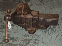 Antique Reed Mfg 1914 5 In Bench Vise
