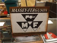 Massey Ferguson Tractors RustyMetal Sign