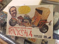 RARE Ricksha Model Car Kit SEALED-George Barris