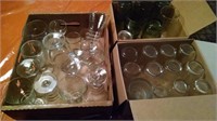 3 boxes of glasses