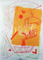 JUANE SMITH "UNTITLED" LITHOGRAPH #30/100