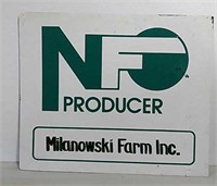 DST NFO producer Farm sign