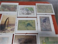 Framed maps and Art prints