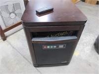 Duraflame heater with remote