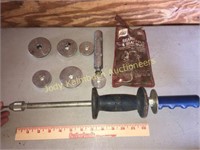 Slide hammer and bearing install tools