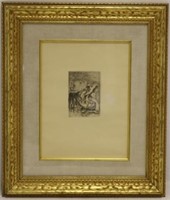 AFTER AUGUSTE RENOIR (1841-1919) ETCHING, TITLED