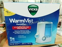 Vicks warm mist humidifier