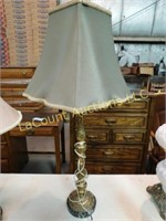 table lamp  32", heavy marble base