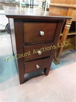 end table / nightstand, 24d x 16w x 25h