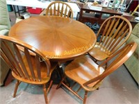 dining table, 4 chairs, 42"
