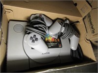 Playstation 1 with Controllers