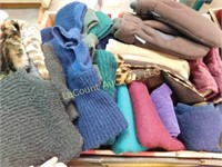 winter mittens, scarf hats