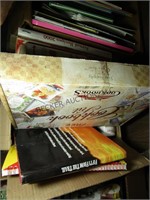 Box of Cookbooks