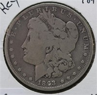 1893 MORGAN DOLLAR KEY DATE