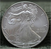 2008 SILVER EAGLE  GEM