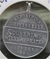1894 WEINER PRATER MEDAL
